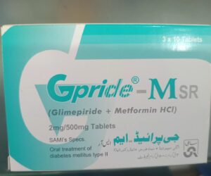 Gpride-MSR 2/500 mg Tablets